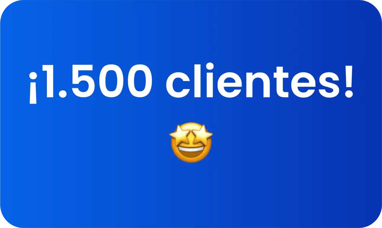 Llegamos a los 1500 clientes de Dux Software