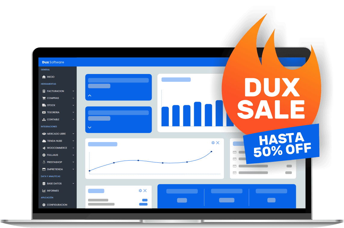 Dux Sale - Ordena tu negocio con descuentos